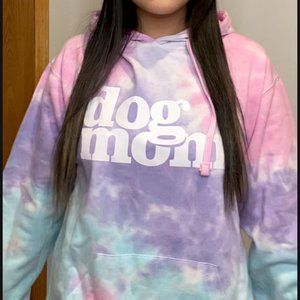 Tie Dye Dog Mom Hoodie